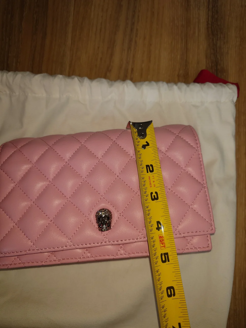 Alexander McQueen Pink Quilted Shoulder Bag